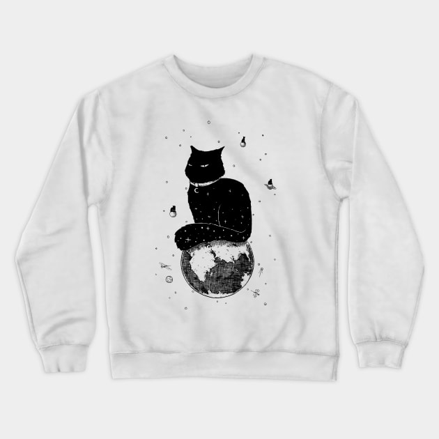 cat Crewneck Sweatshirt by rudoi